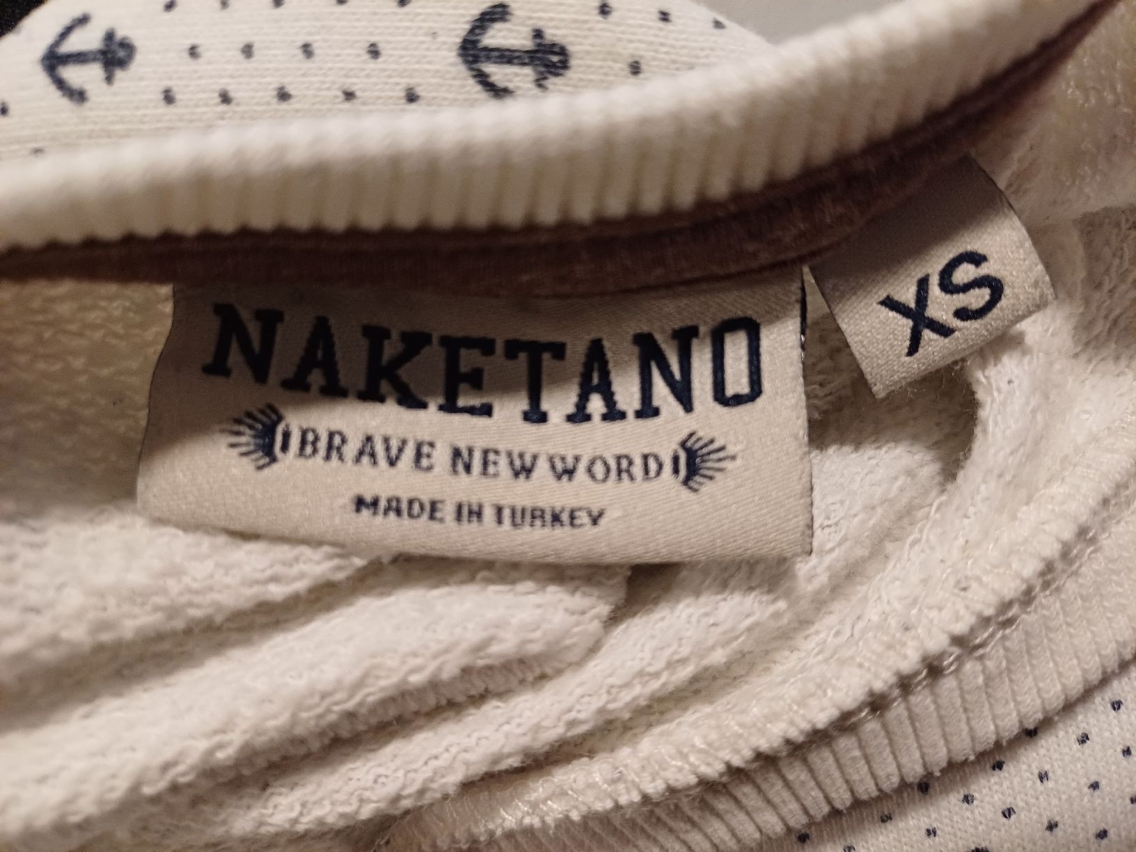 Naketano Maglioni & Felpe: Naketano Poullover xs mit Anker – Usato da Winterthur venduto da Smily-_- 5