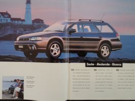 Prospekt Subaru Legacy 4WD Outback 1997