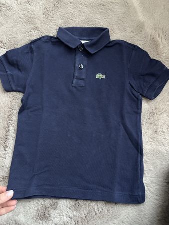 Lacoste Polo-Shirt Kinder, dunkelblau, Gr. S (110cm)