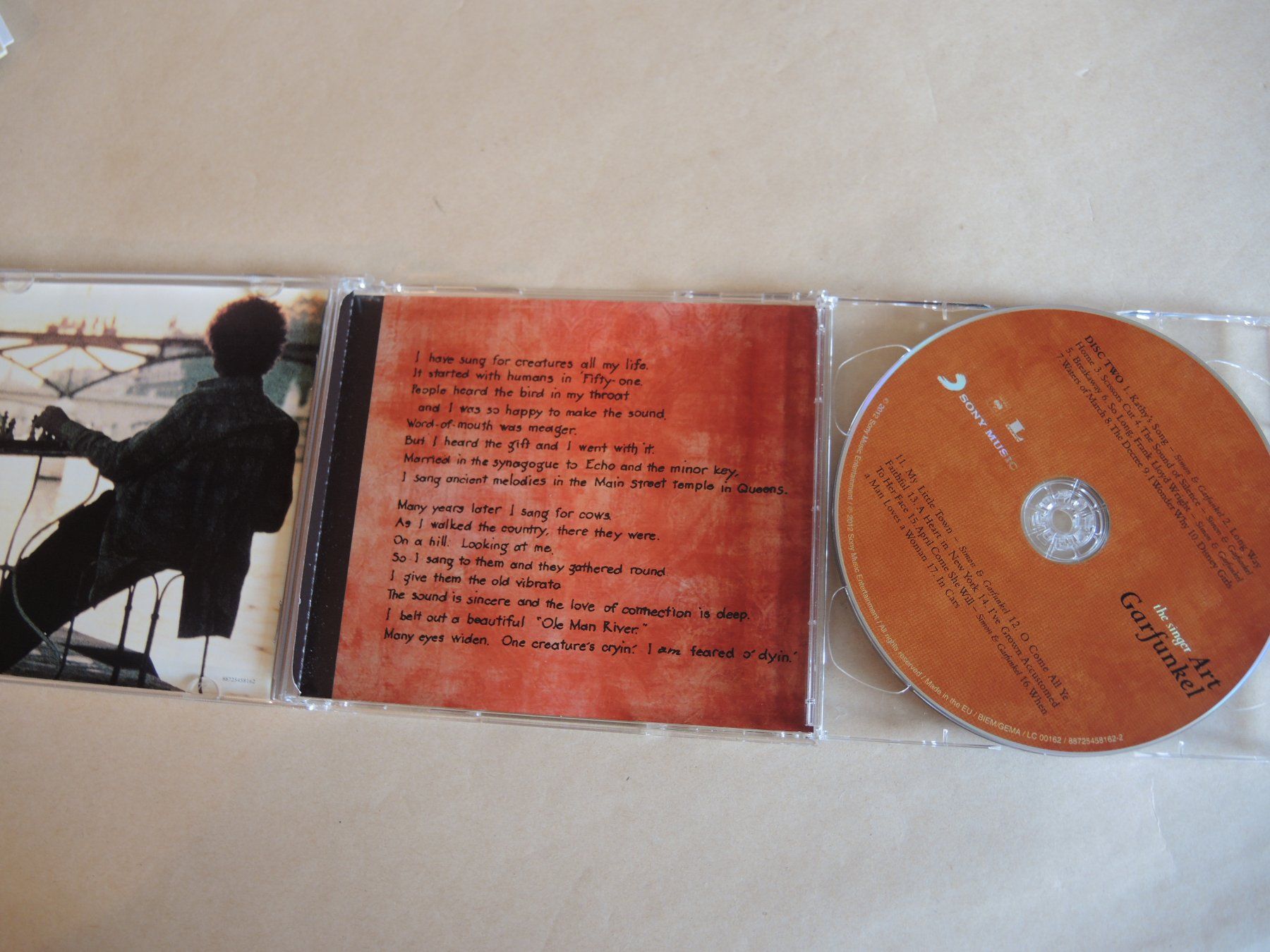 CDs: Doppel CD Art Garfunkel the singer – D'occasion à Rorschach par maeck8 2