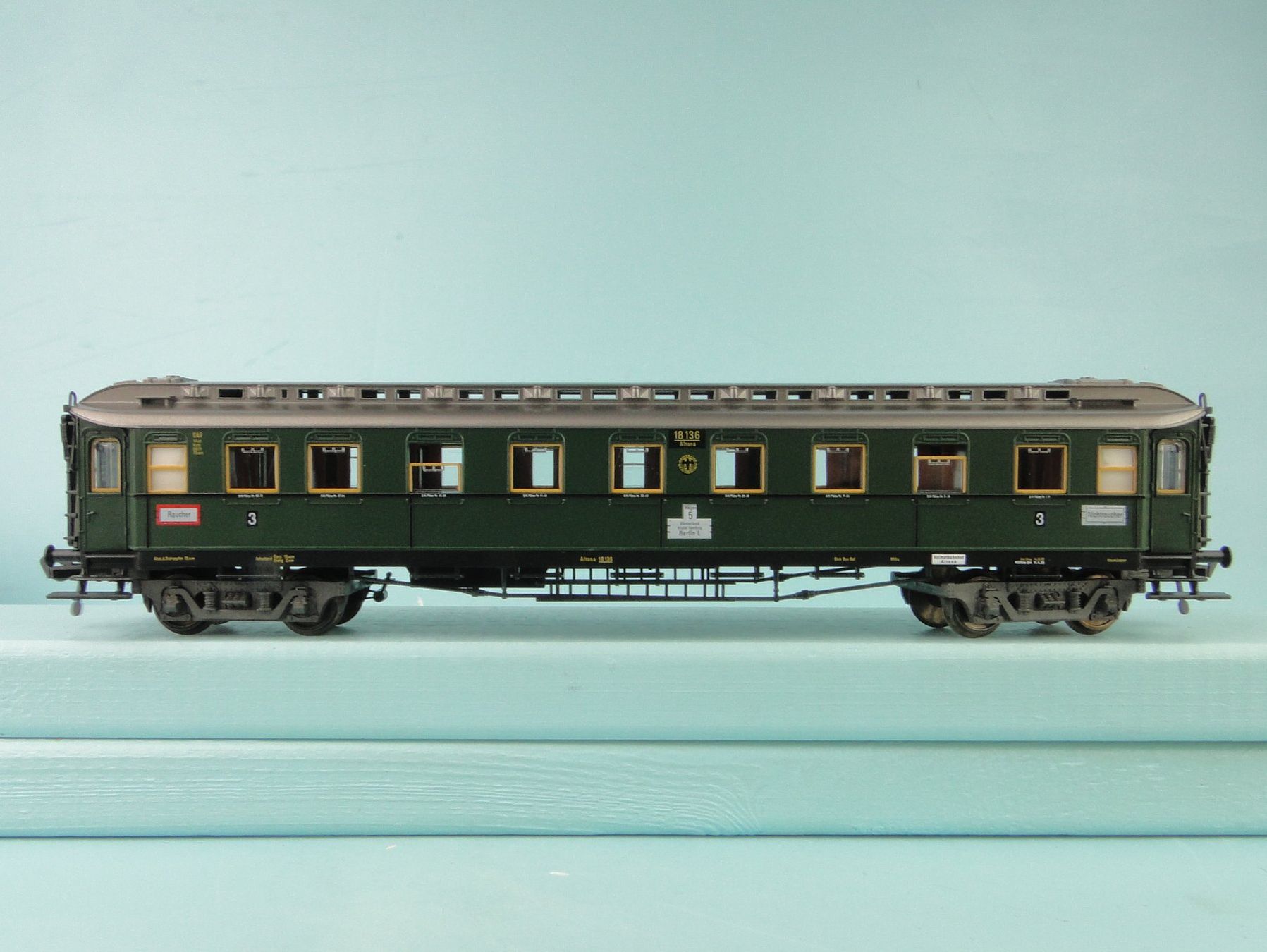 Fleischmann Modelleisenbahnen: Fleischmann H0 5083 DRG 3 Klasse , neuwertig – Gebraucht aus Bülach von cann11 1