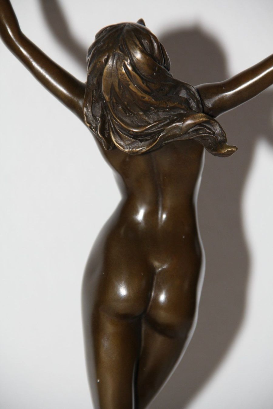 Sculture & Statue: Sculpture en bronze sur socle marbre. – Usato da Praz (Vully) venduto da pikuluka1 5