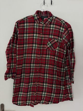 Ralph Lauren Flanel Damen hemd Gr. S fit L , classic