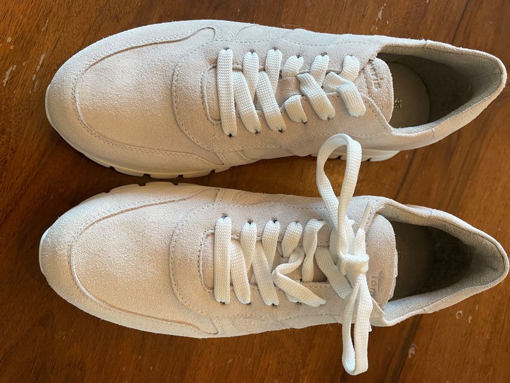 Tamaris Sneaker Gr. 39 neu hellbeige Wildleder (Neu und ...