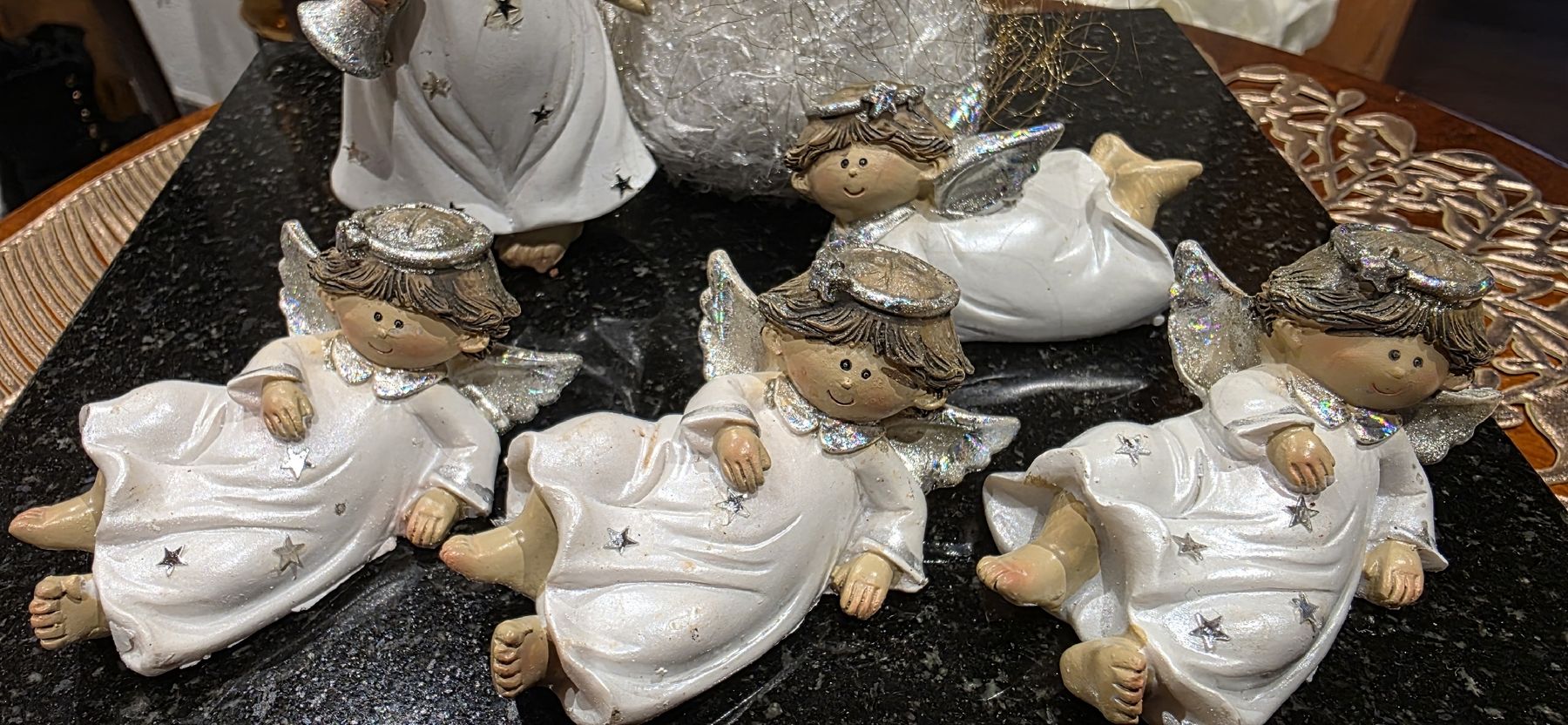 Figuren: Engel Figuren, 6 Stück  – Gebraucht aus Wolfhalden von Nati-Nati 3