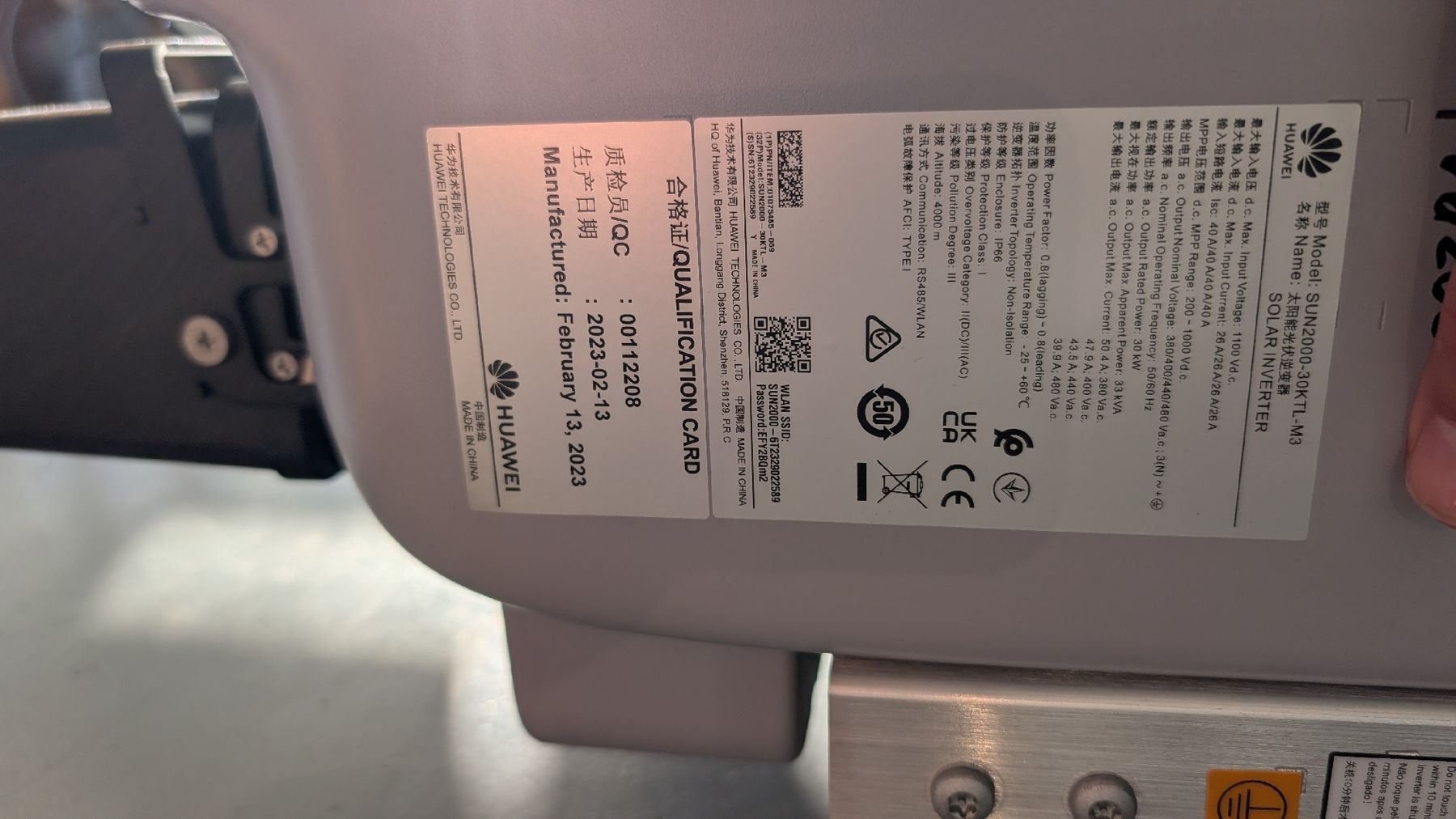 Huawei Onduleurs: Huawei SUN2000-30KTL-M3 Wechselrichter – D'occasion à Rütihof par jeff_14 2