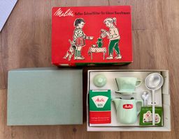 Original Melitta Kinder-Filter + Kanne 50er 60er Spielzeug