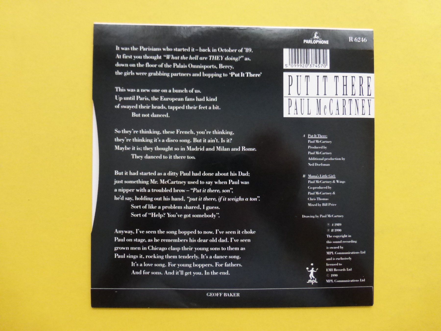 Schallplatten: Paul McCartney – Put It There – Gebraucht aus Zürich von Swiss57 1