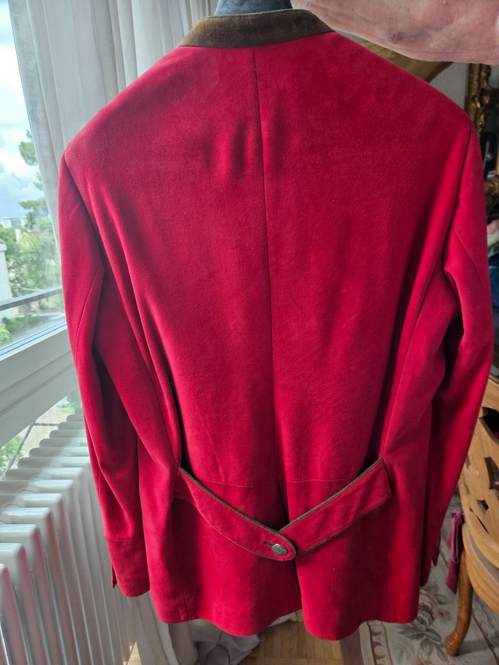 Giacche: Trachtenjacke in Rot Meindl – Usato da Basel venduto da brightliving 1