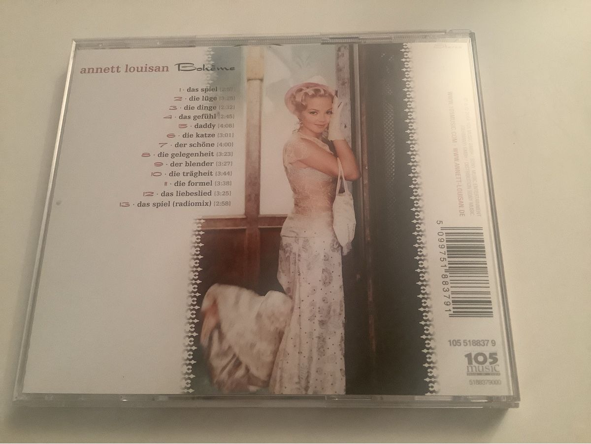 CD: Annett Louisan / Bohème / 2004 – Usato da Dübendorf venduto da Shreck 1