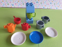 Duplo (X09) Set Küche, Kaffeemaschine, Töpfe,...