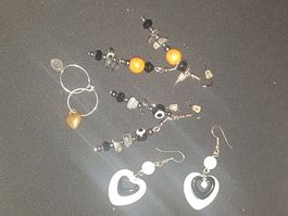 Lot Ohrringe 16c - 4 Ohrringe Handarbeit
