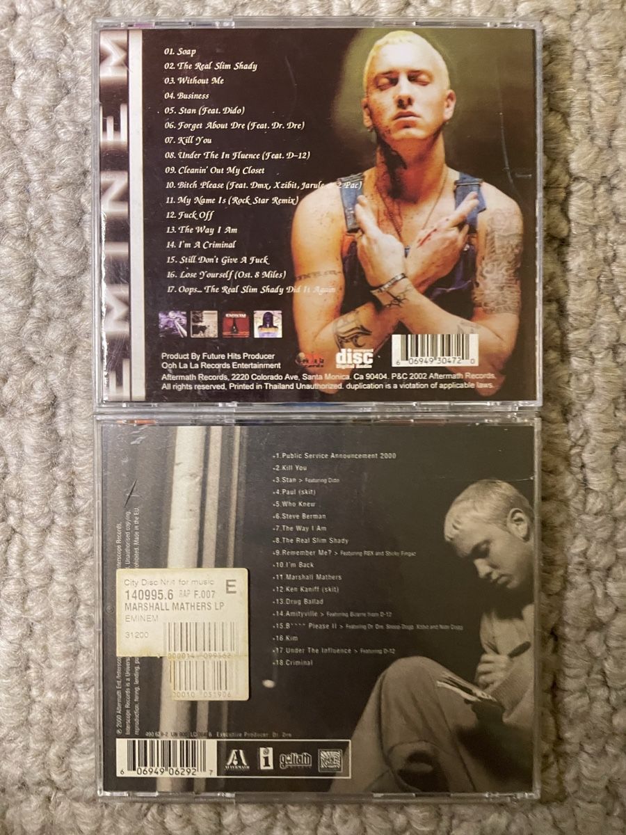 CD: 2x Eminem  – Usato da Reinach AG venduto da trigger7811 1