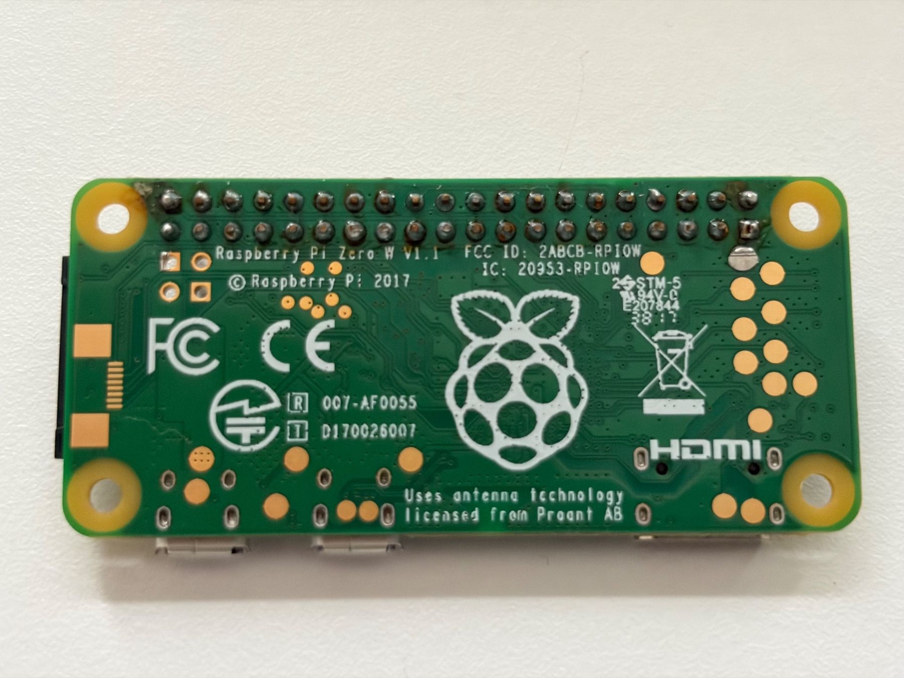 Raspberry Pi Componenti elettronici: Raspberry Pi Zero W mit Prototypen Board und USB HAT – Nuovo (secondo la descrizione) da Brissago venduto da Tschu 3