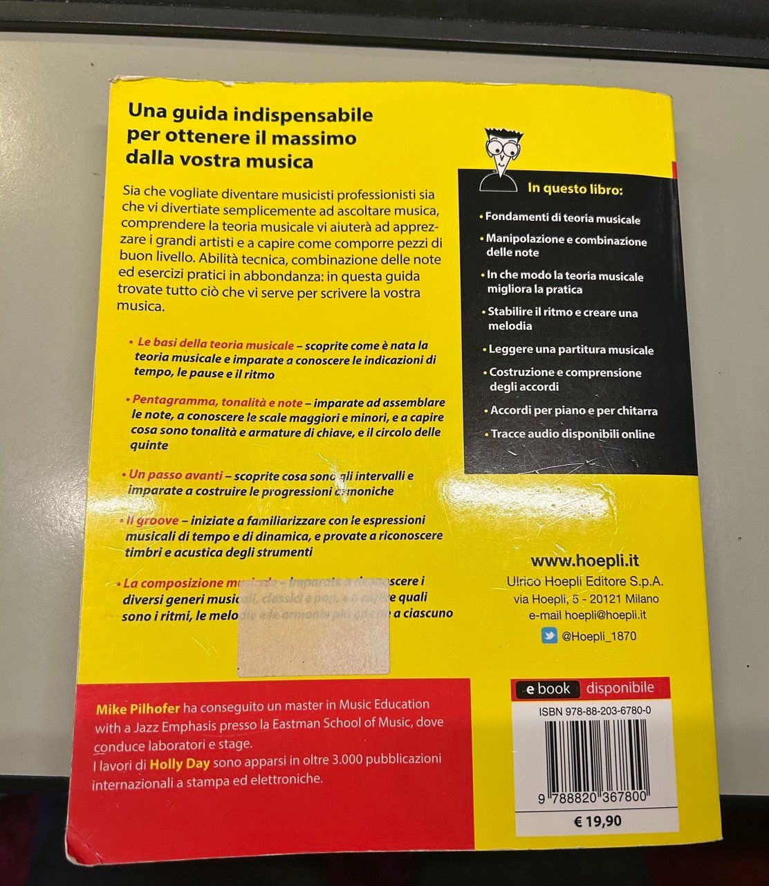 Libri: Libro Imparare la musica for dummies – Usato da Giubiasco venduto da LorisVale 1