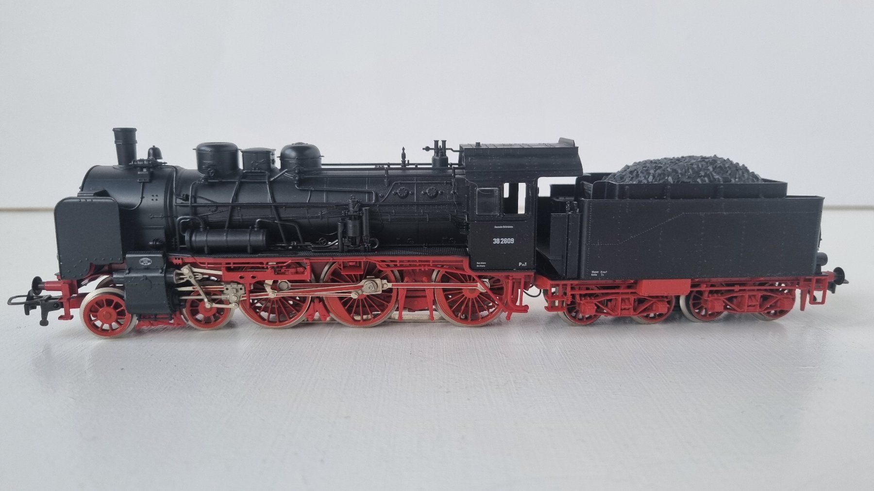 Fleischmann Modellini di ferrovie: HO, AC, Fleischmann, BR38 (38 2609) – Usato da Grand-Lancy venduto da LFW 1
