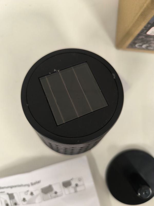Lampade: Led Solar Leuchte zum Stecken oder Stellen – Usato da Rüti ZH venduto da Restwert_Rueti_ZH 2