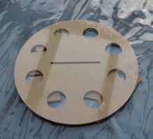 Kit de bricolage coquetier en bois, décoration , neuf!