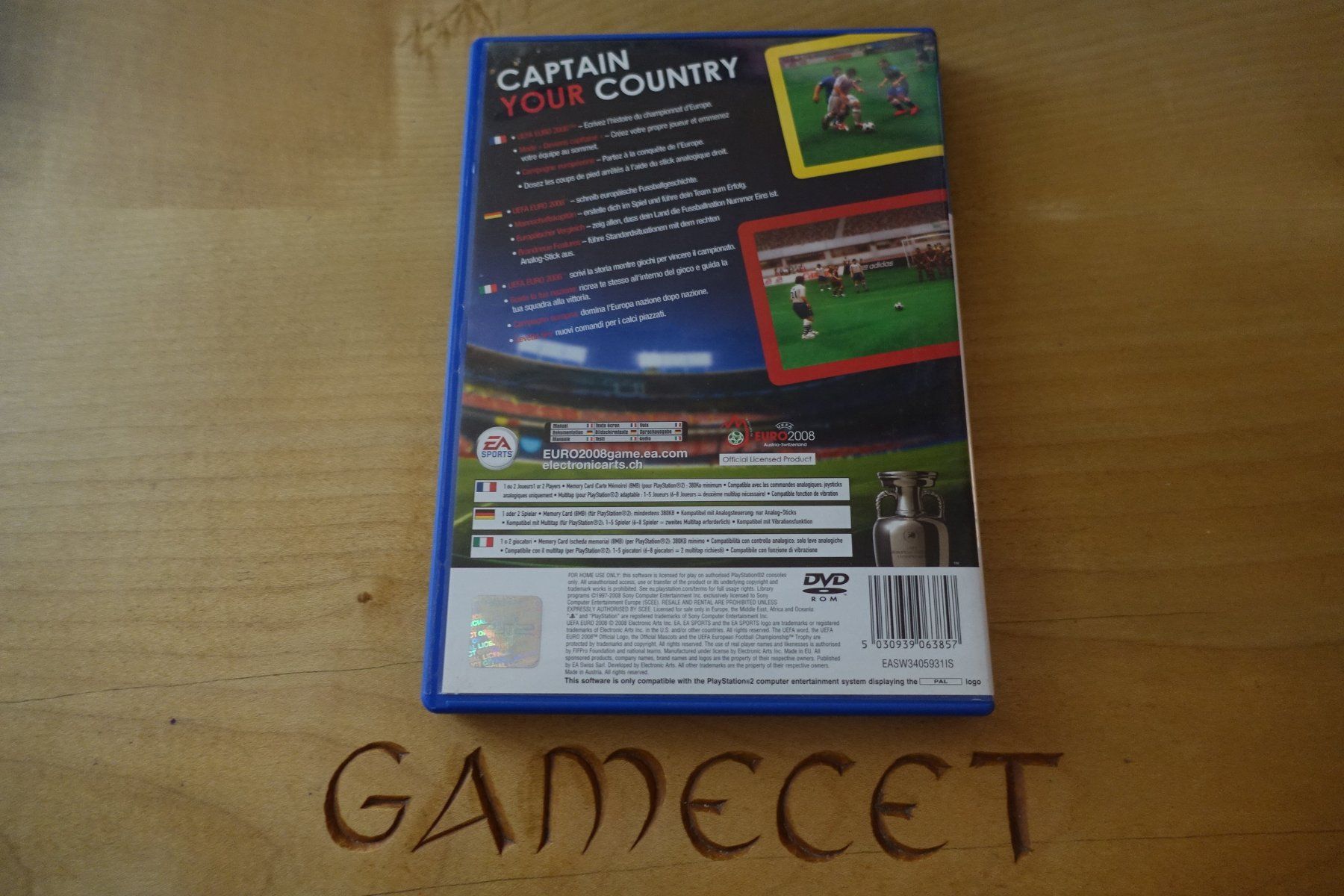 Sony Jeux: UEFA EURO 2008 – D'occasion à Steinach par Gamecet 2