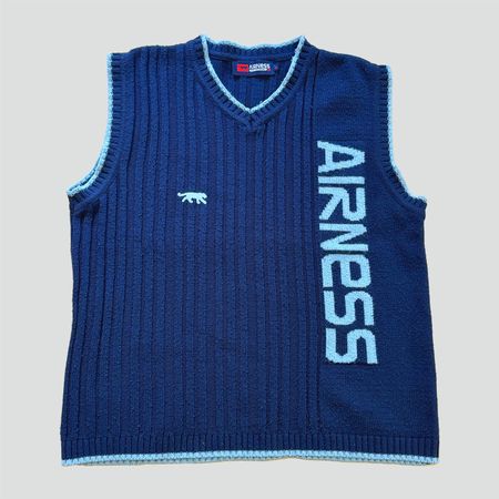 Airness vintage knitted vest (Nike Adidas Ralph Lauren y2k)