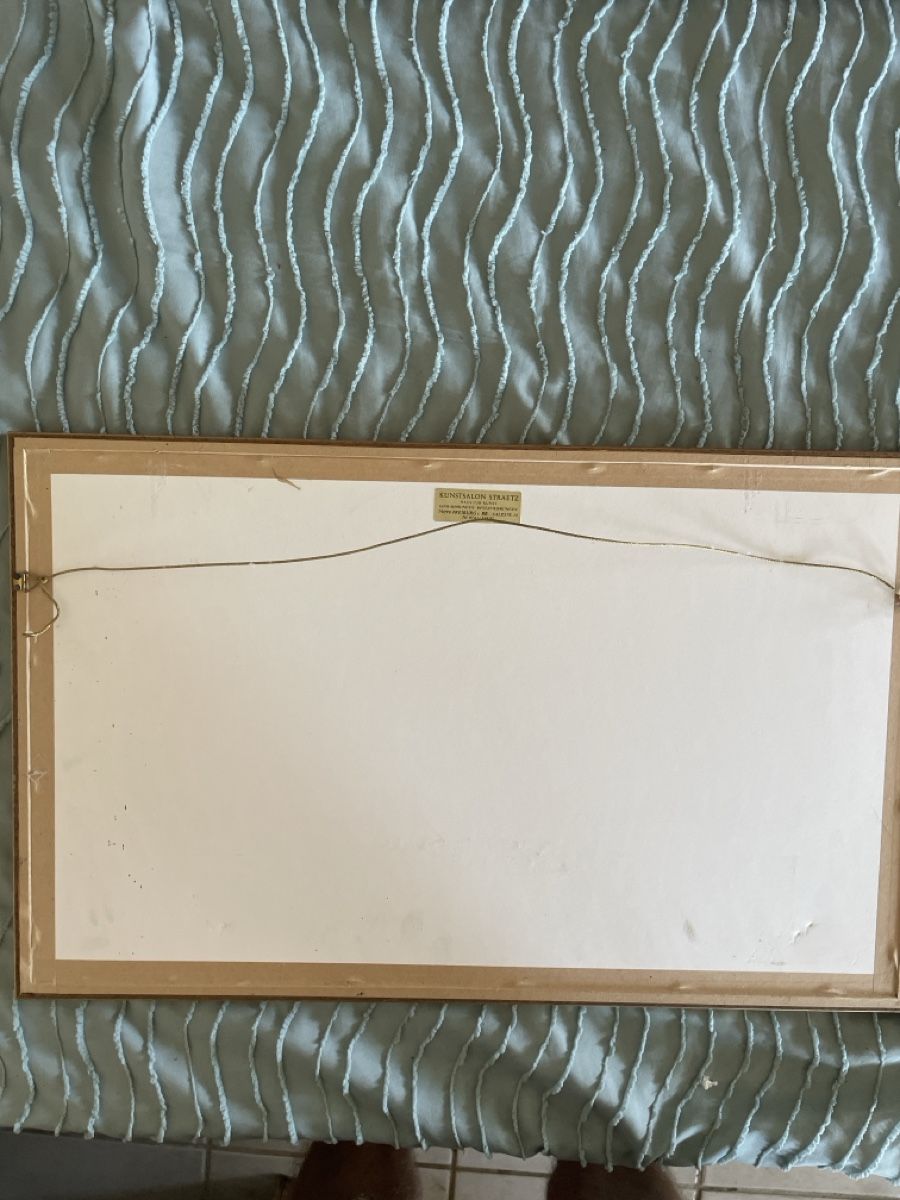 Gemälde: Tableau encadré motif floral – Neu (gemäss Beschreibung) aus Meyrin von jul_km5p 1