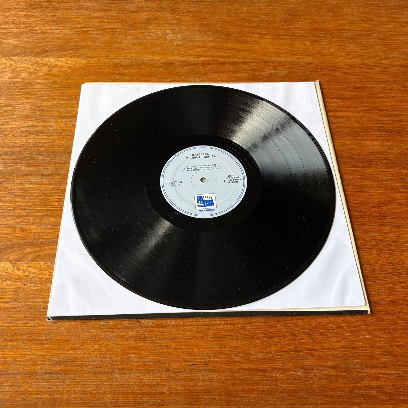 Dischi in vinile: Michal Urbaniak – Daybreak – Usato da Zürich venduto da gaal7 3