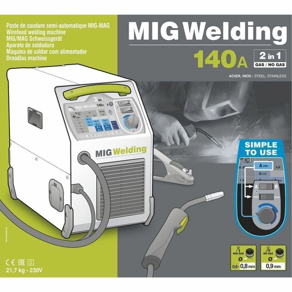 Tous les outils: GYS MIG/MAG Schweißgerät Smartmig 142 – Neuf avec emballage d'origine à Bottighofen par zaap 1