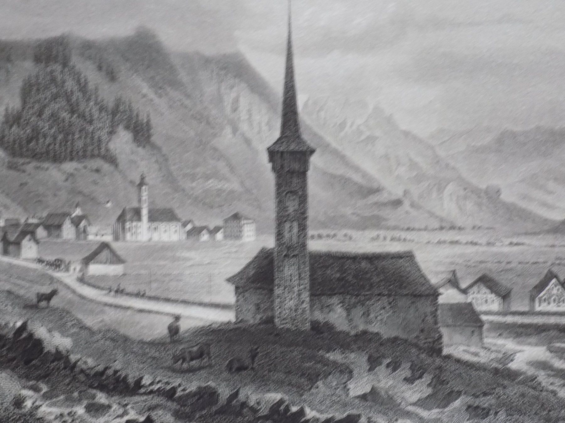 Gravures: Andermatt – D'occasion à Risch par Rischli15 9