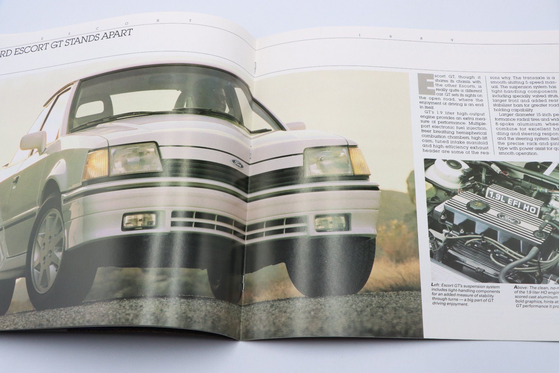 Ford Dokumente: Ford Escort 1989 Prospekt – Gebraucht aus Bühl b.Aarberg von  6