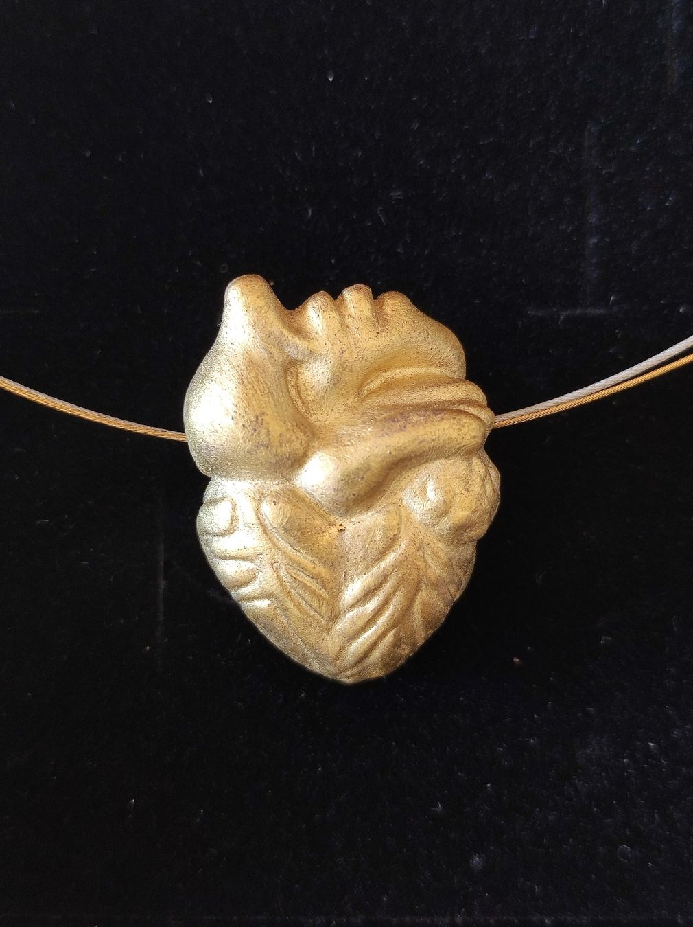 Catenine: Herz Halskette handmade – Nuovo e nell'imballaggio originale da Winterthur venduto da rmngiulia