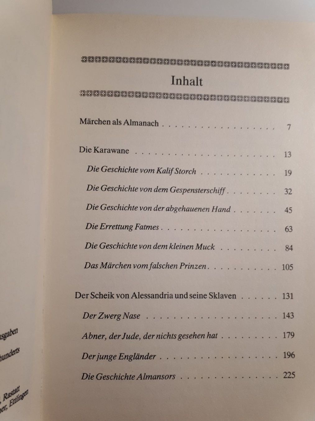 Libri: Wilhelm Hauff: Märchen – Usato da Dietikon venduto da Buchantiqdietikon 1