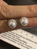 Jolis Clous d’oreilles vintage et perles 1 cm X 1 cm