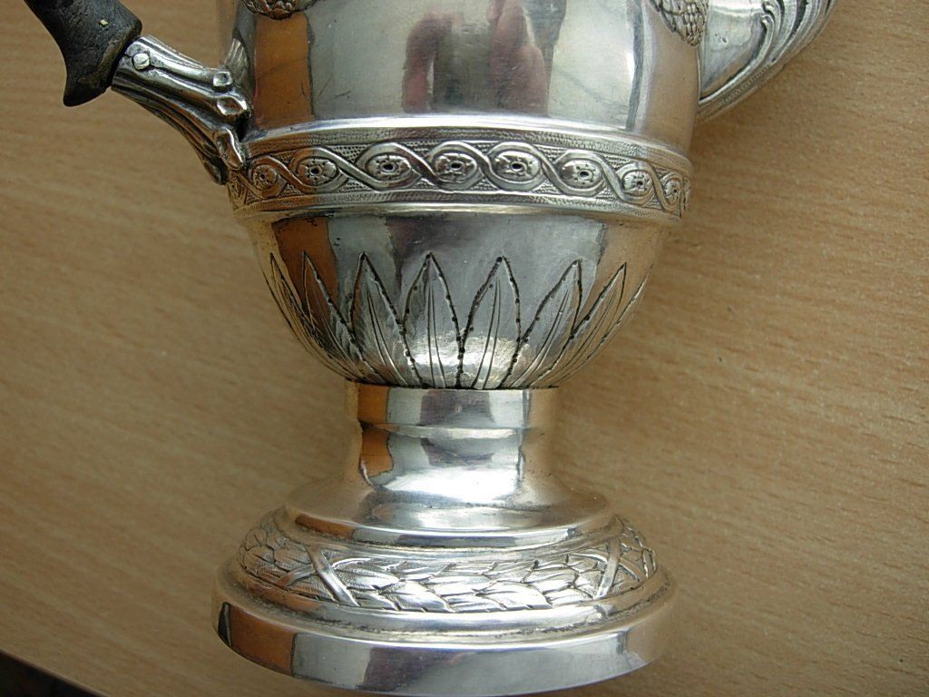 Caraffe: Kaffekanne-Augsburg 1783-Silber – Usato da Luzern venduto da Lucernauno 2