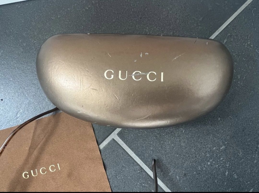 Gucci Occhiali & Lenti: Sonnenbrille Gucci Damen braun  – Usato da Naters venduto da yvi21 3