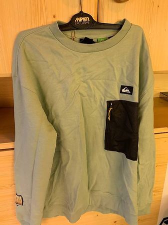Quicksilver Down Hill-Sweatshirt (Green) - Gr. M