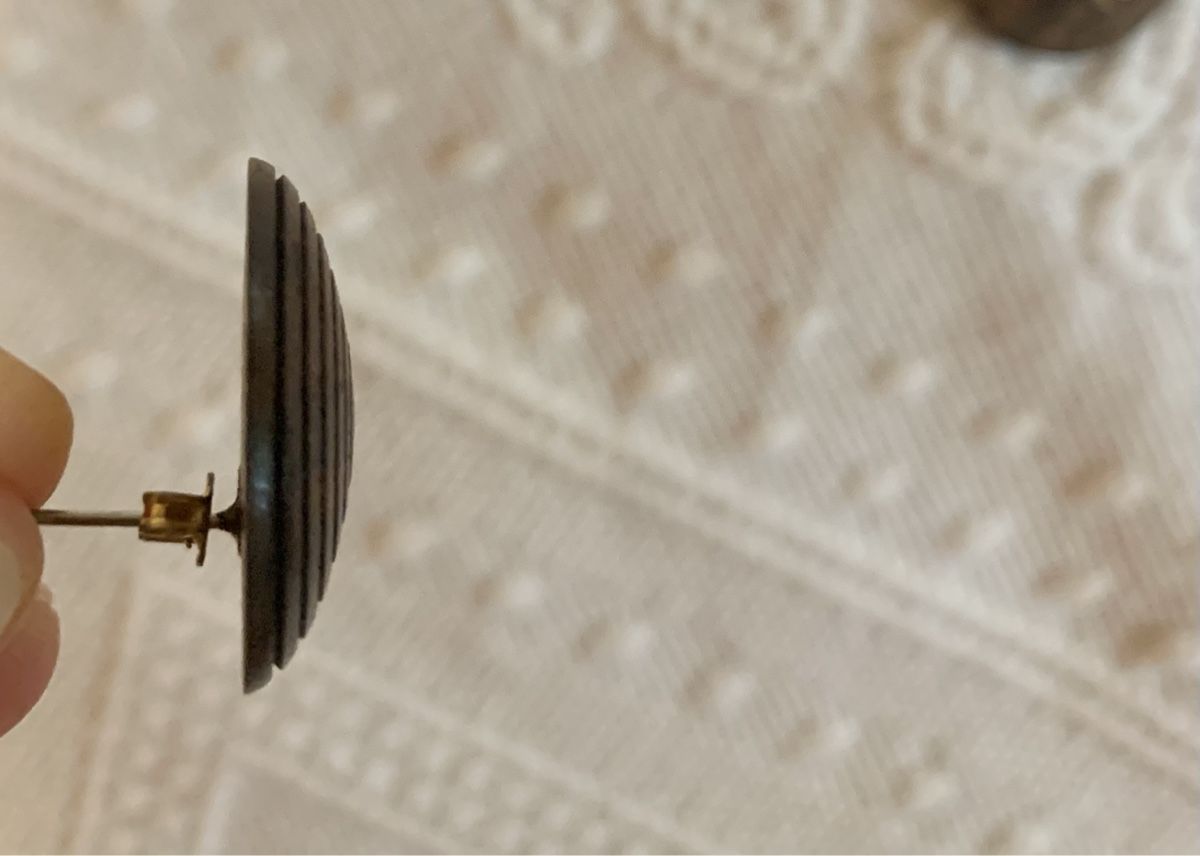 Ohrringe & -stecker: Vintage Holzohrringe – Gebraucht aus Zürich von p_q7q_nichtraucher 5