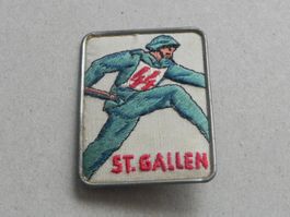 Abzeichen Schweizer Militär Wettkampf St.Gallen 1944 gestick