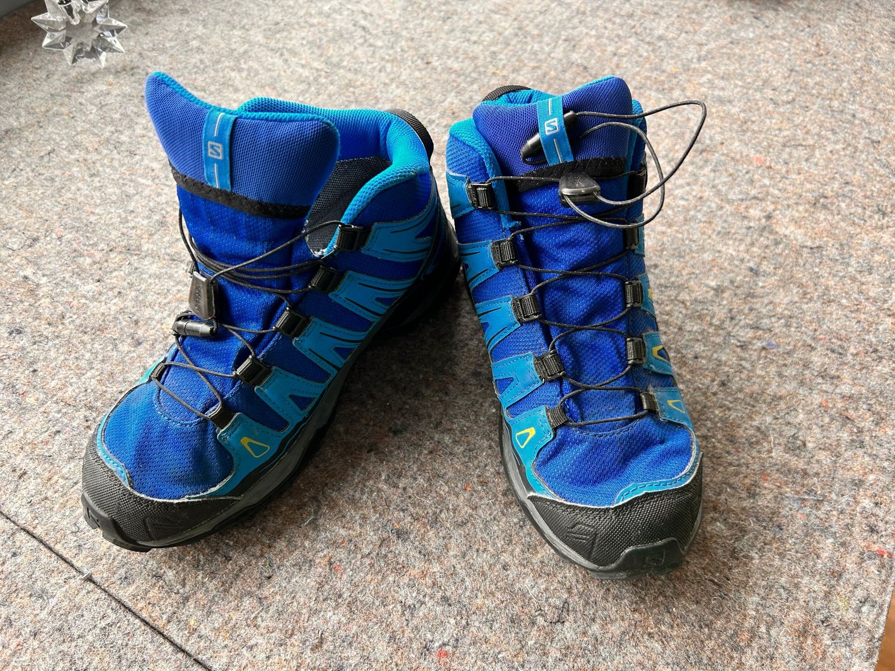 Salomon Scarpe da uomo: Salomon 37 Wanderstiefel blau TOP – Nuovo (secondo la descrizione) da Zürich venduto da pj_pry_to