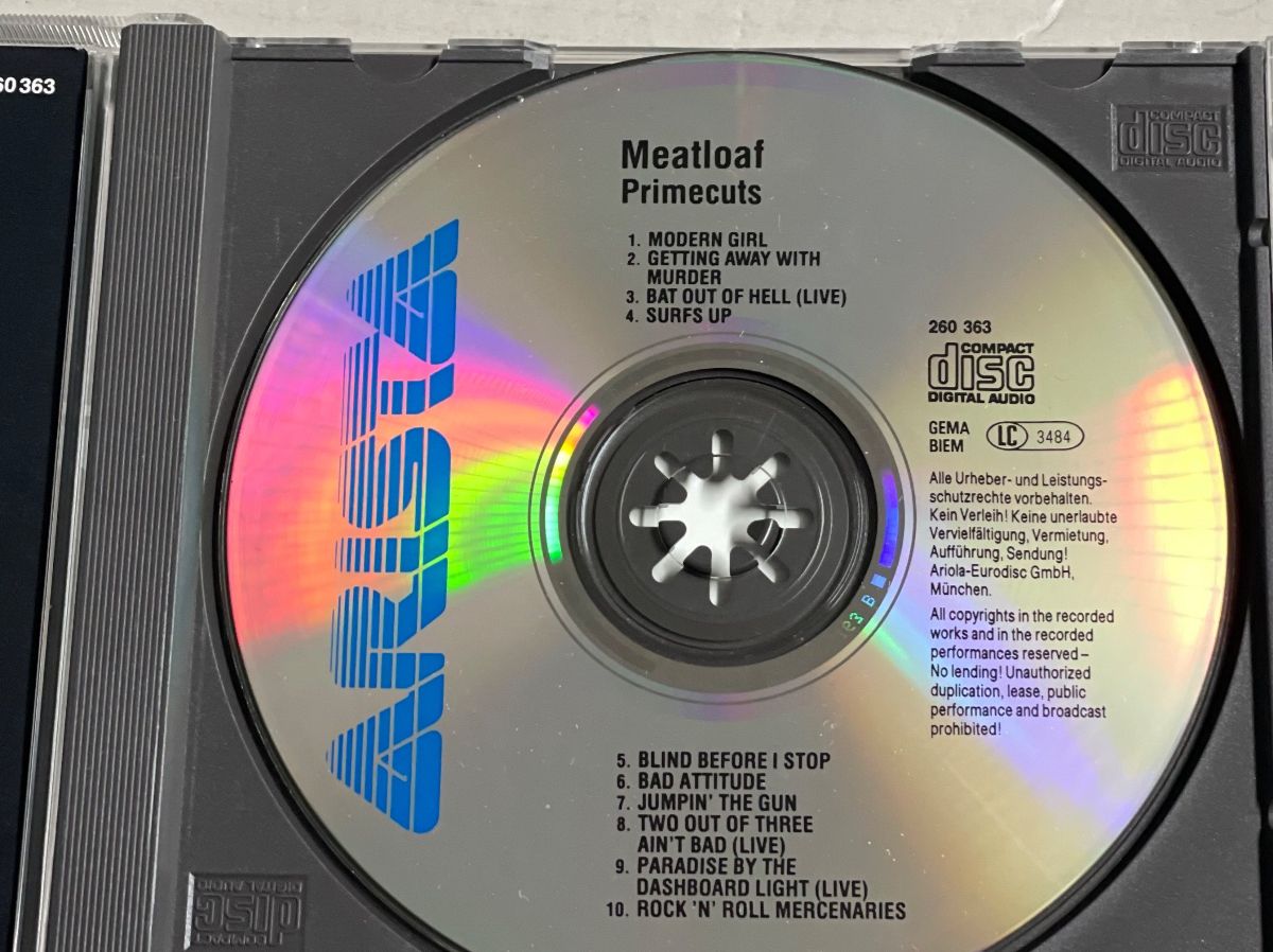 CD: Meat Loaf - Primecuts – Usato da Muri b. Bern venduto da AdidasCollector 2
