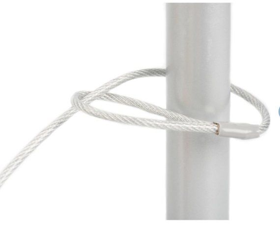 Cadenas: Notebook lock with number combination. Cable length 1.5m – Neuf (Voir description) à Pambio Noranco par Pol69 3