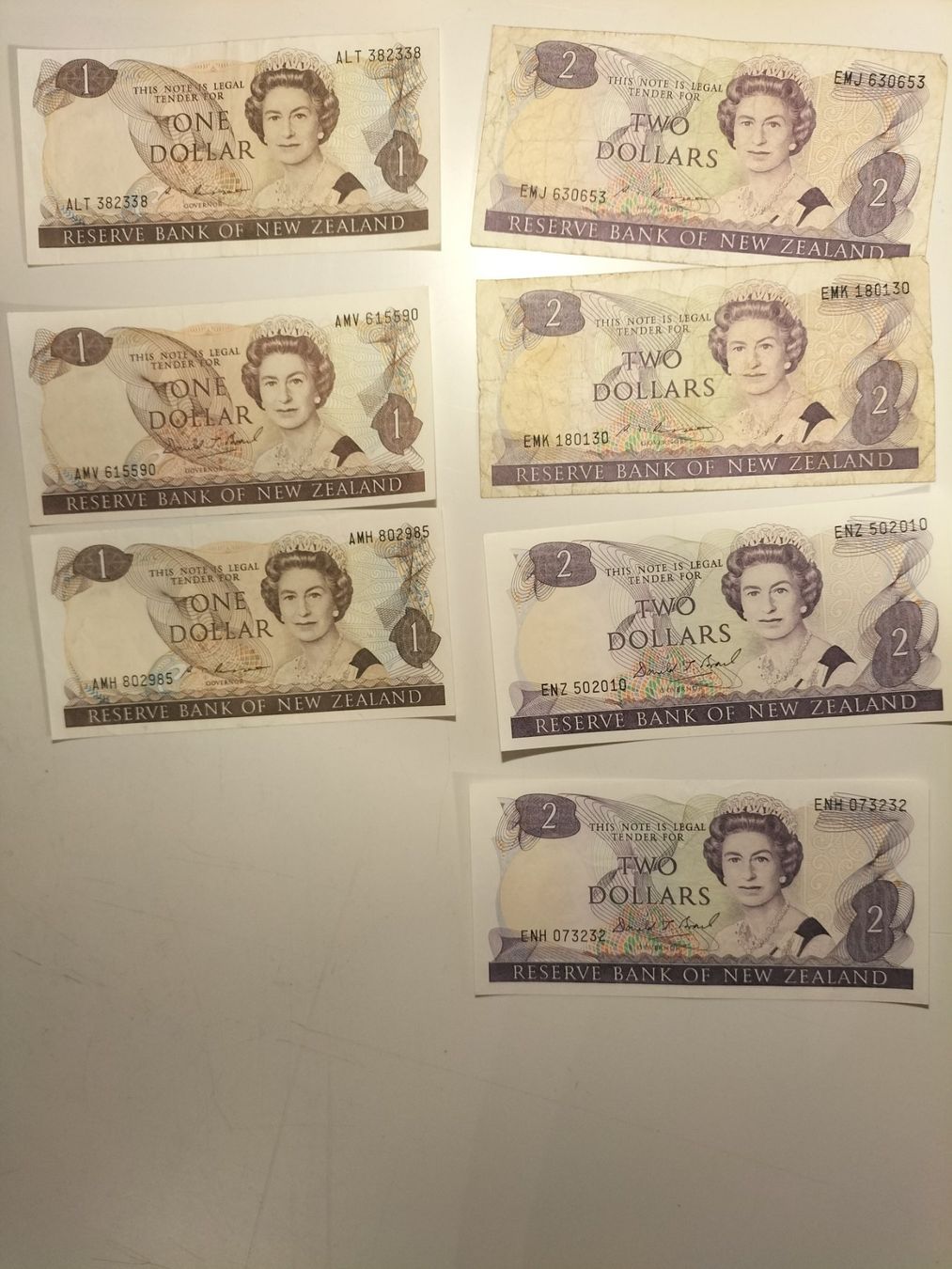 Banconote: Neuseeland - Banknotensammlung – Usato da Innerberg venduto da simon30432 1