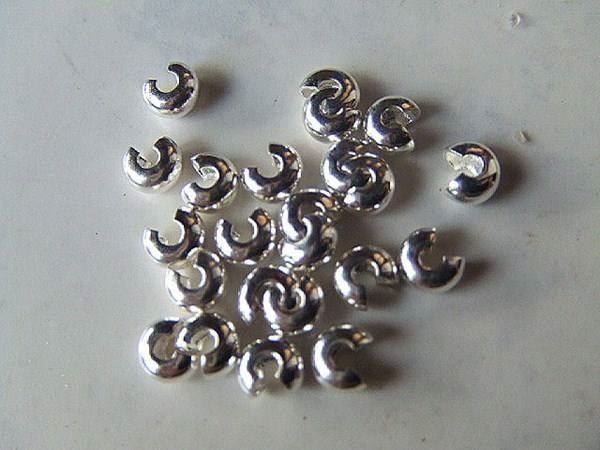 Tutti gli attrezzi: 20 Crimp Cover   4mm Metall – Nuovo (secondo la descrizione) da Alpnachstad venduto da perlengaby