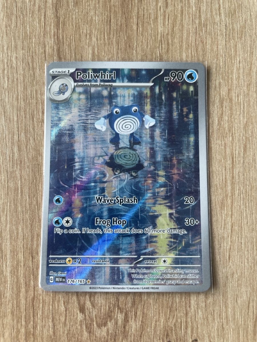 Pokémon Sammelbilder & Trading cards: Poliwhirl, english – Gebraucht aus Renens VD von cjneco