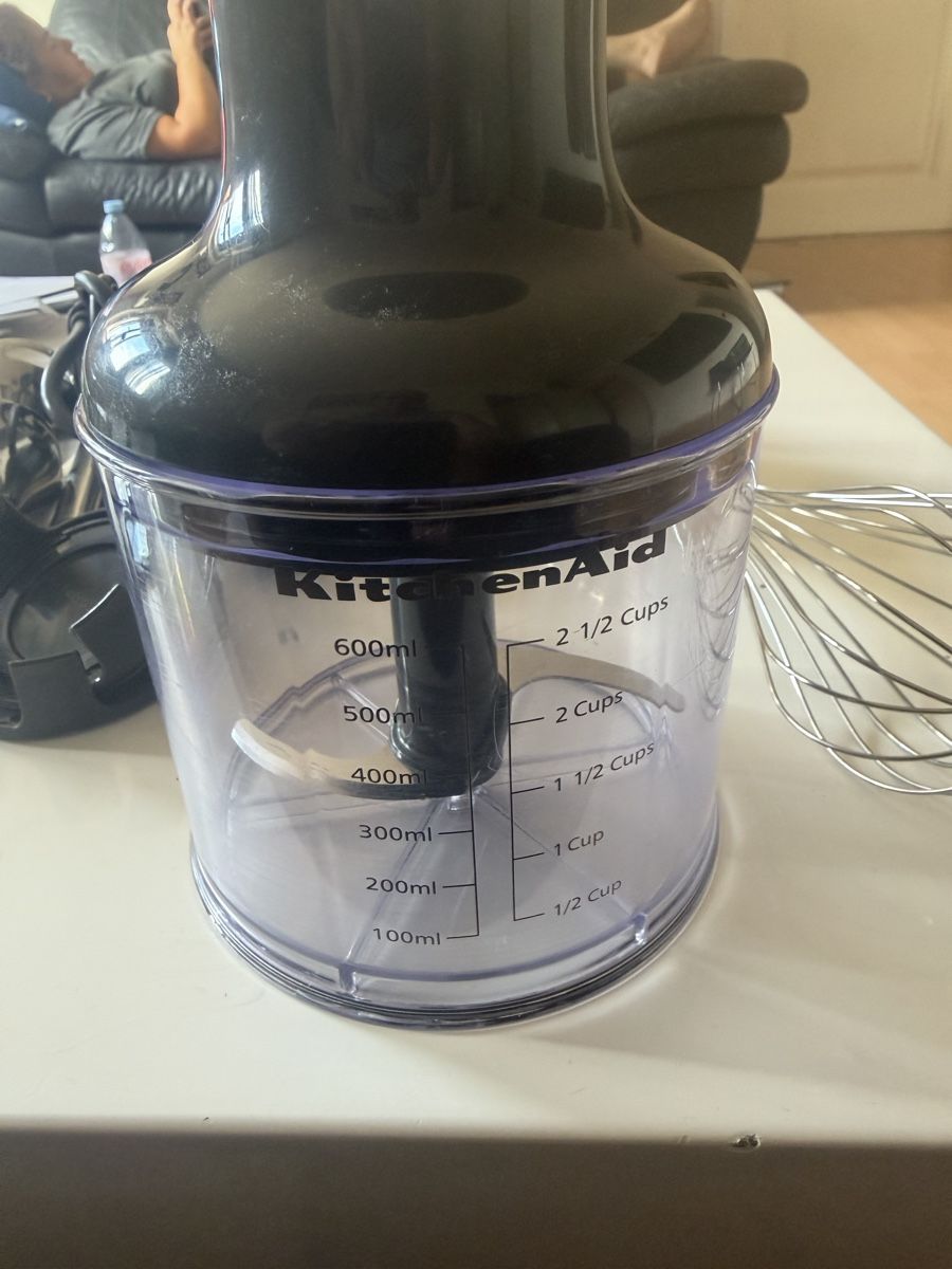 Appareils de cuisine: Schwarzes KitchenAid Stabmixer-Set  – D'occasion à Baden par noli.r 7