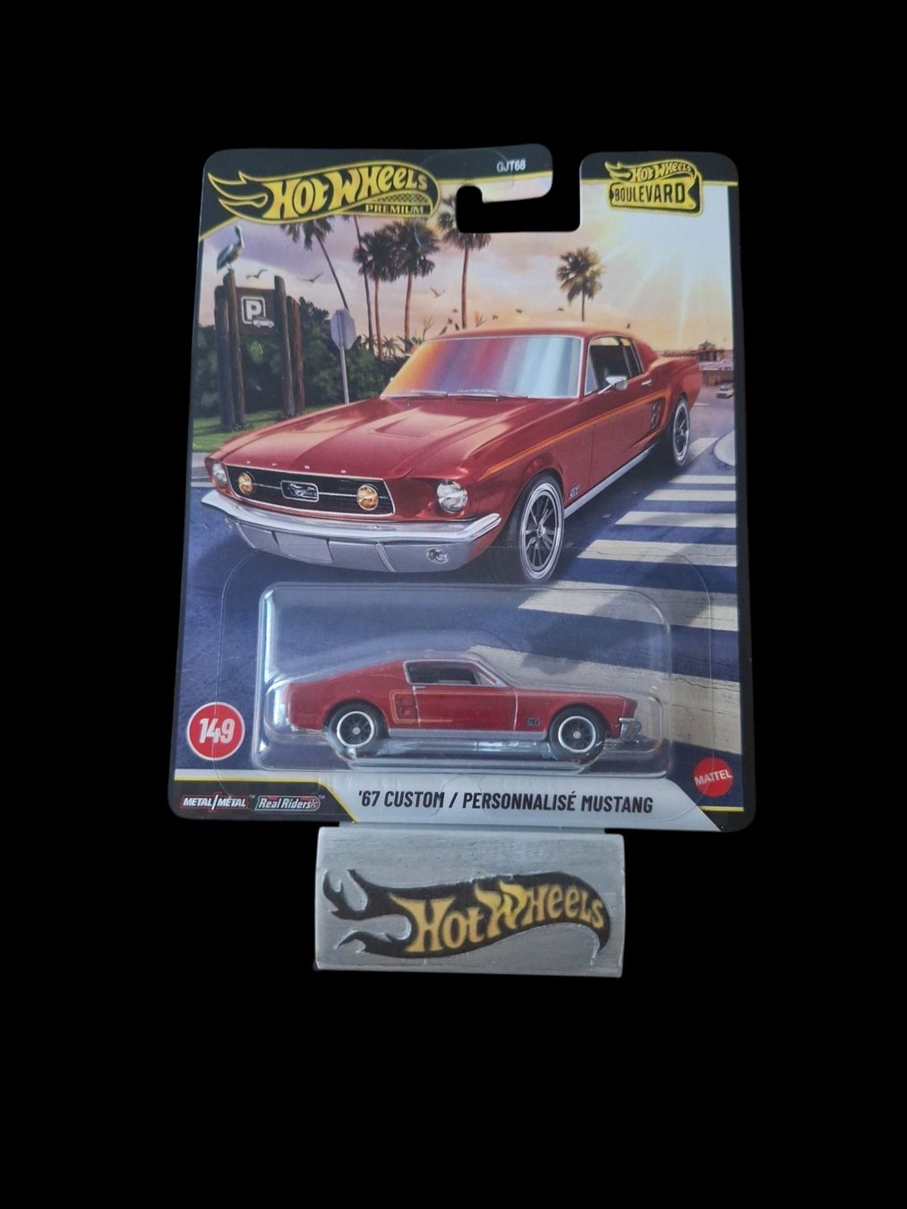 Hot Wheels Modellini d'auto: Premium Boulevard #149 67 Custom Mustang – Nuovo e nell'imballaggio originale da Adlikon venduto da Mmartin0