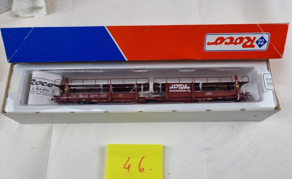 Roco 46751 Autotransportwagen Doppelstock H0 DC (Neu (gemäss ...