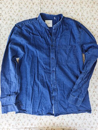Herren Hemd Denim blau Grösse M guter Zustand