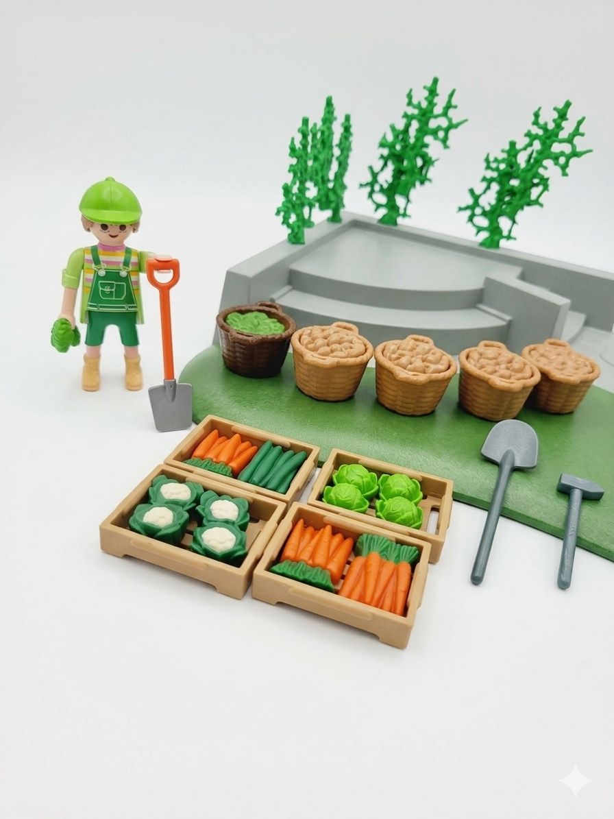 Playmobil Jouets: Playmobil, Gemüsegarten – D'occasion à Gunzwil par Zappelhans 1