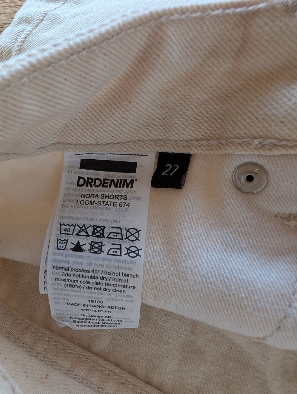 Jeans: DRDENIM NORA SHORTS Grösse 27  – Nuovo (secondo la descrizione) da Heiden venduto da kawusch 3