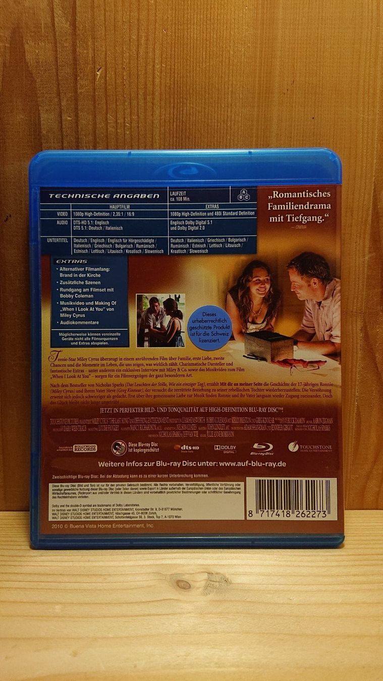 Tous les DVDs: MIT DIR AN MEINER SEITE Blu-Ray – D'occasion à Wilderswil par Exebub 1